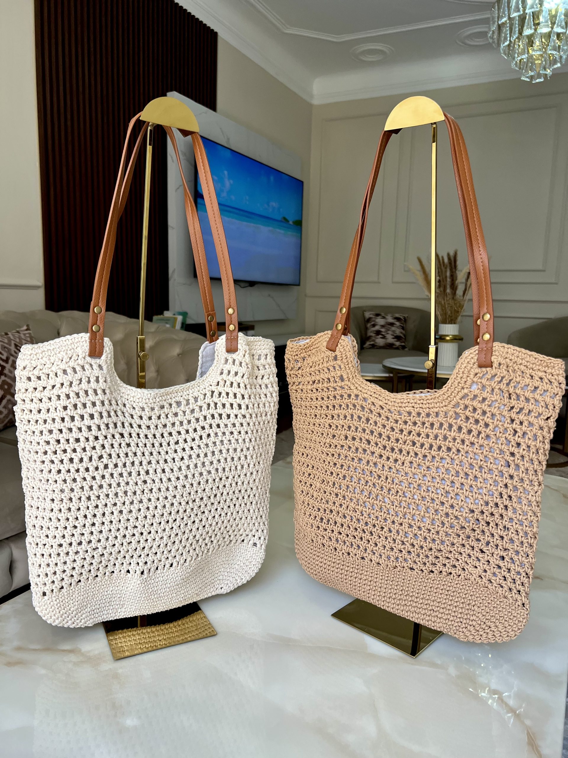 Sac tricoté