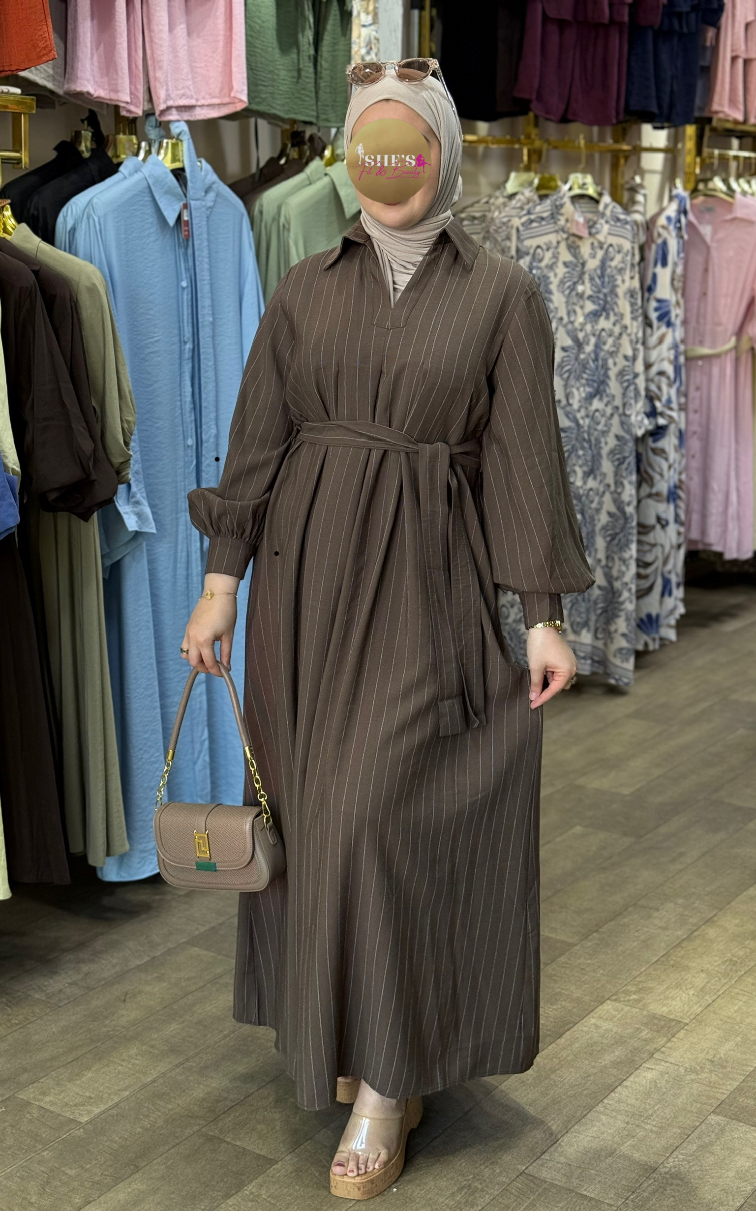 Robe rayé Orient