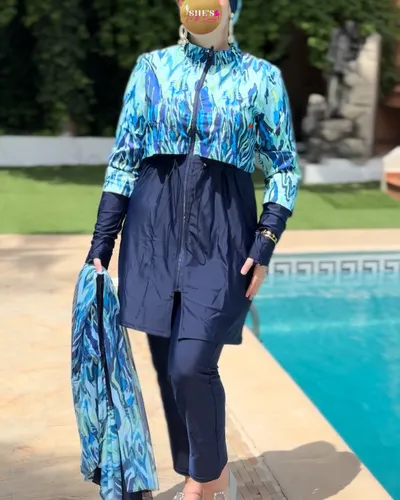 Burkini waterproof Vert 2
