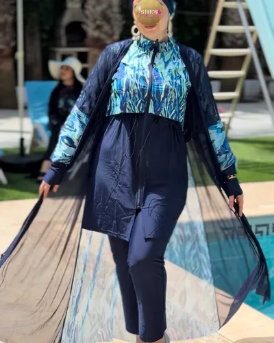 Burkini waterproof Vert