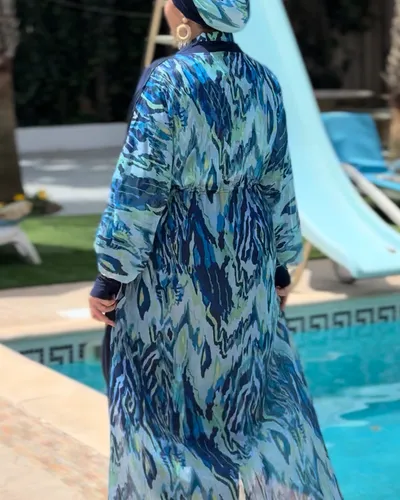Burkini waterproof Vert 4