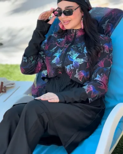 Burkini waterproof noir 3