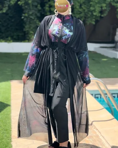 Burkini waterproof noir