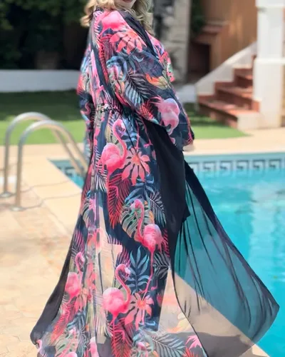 Burkini waterproof Flamingo