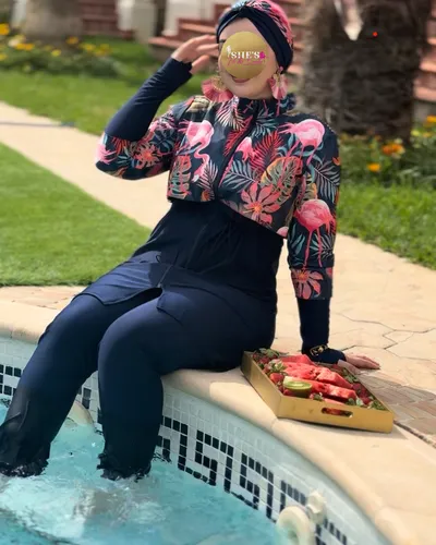 Burkini waterproof Flamingo 3