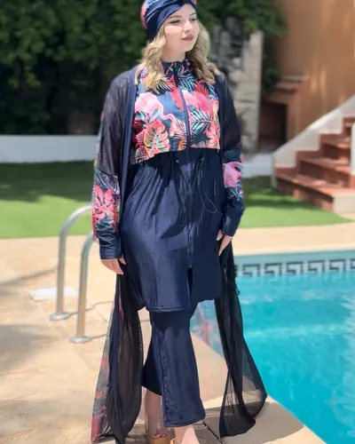 Burkini waterproof Flamingo 2