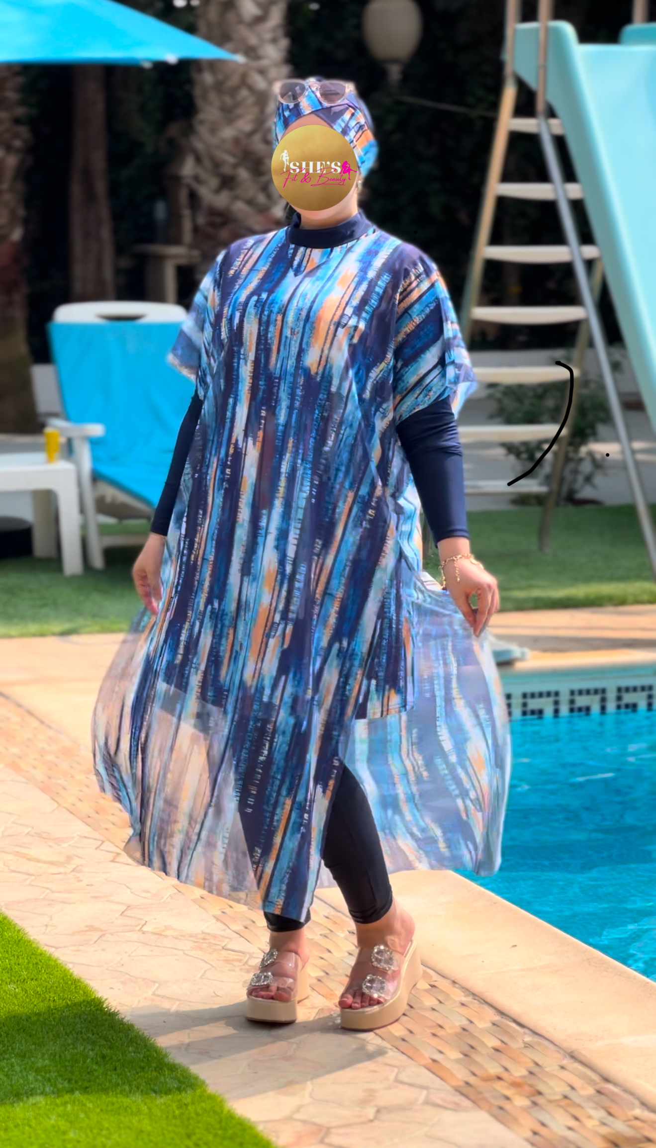 Burkini Cap Horizon