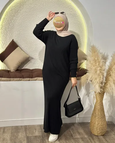 Robe Hijab Rayé 2