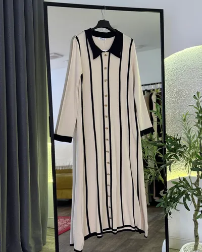 Robe à rayures Midi 4