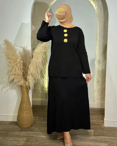 Ensemble jupe à Boutons 2