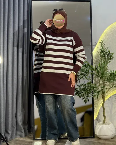 Pull à rayures