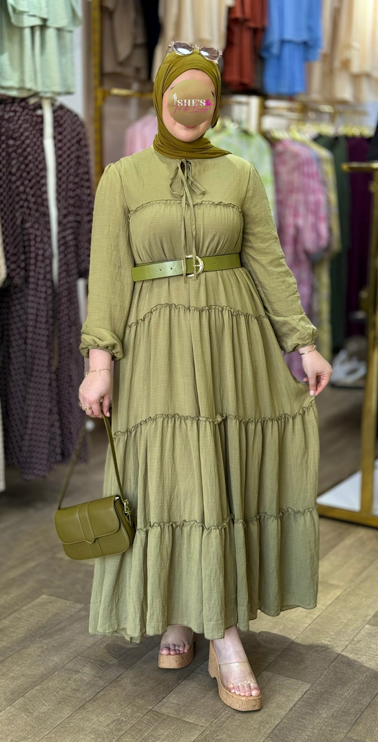 Robe étagée Polim