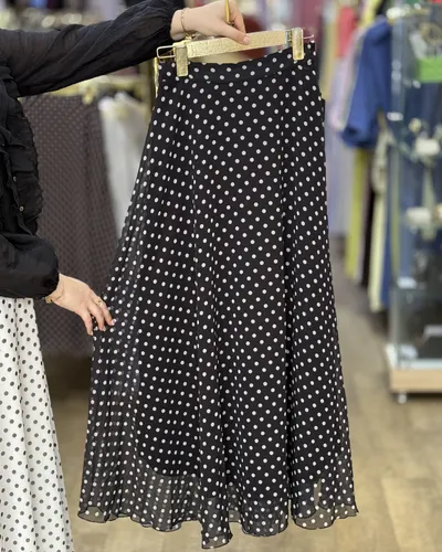 Jupe à petits pois 3