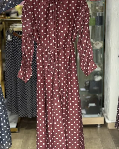 Robe  Polka manche élastique 4