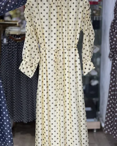 Robe  Polka manche élastique 5