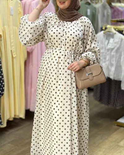 Robe  Polka colle bateau 2