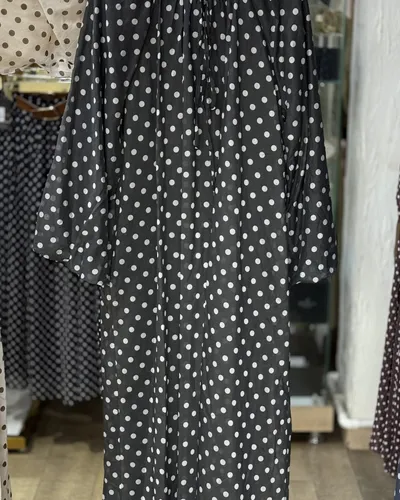 Robe  Polka colle bateau 3