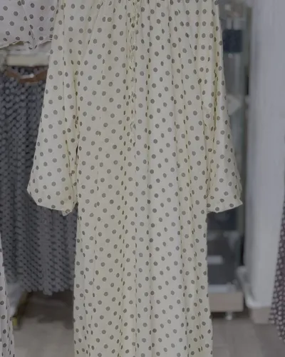 Robe  Polka colle bateau 4