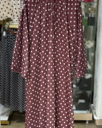 Robe  Polka colle bateau 5