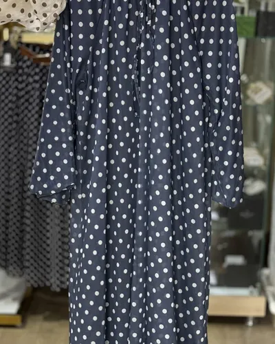 Robe  Polka colle bateau 6