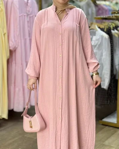 Robe chemsie à plis 7