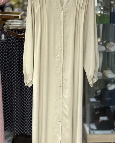 Robe chemsie à plis 3
