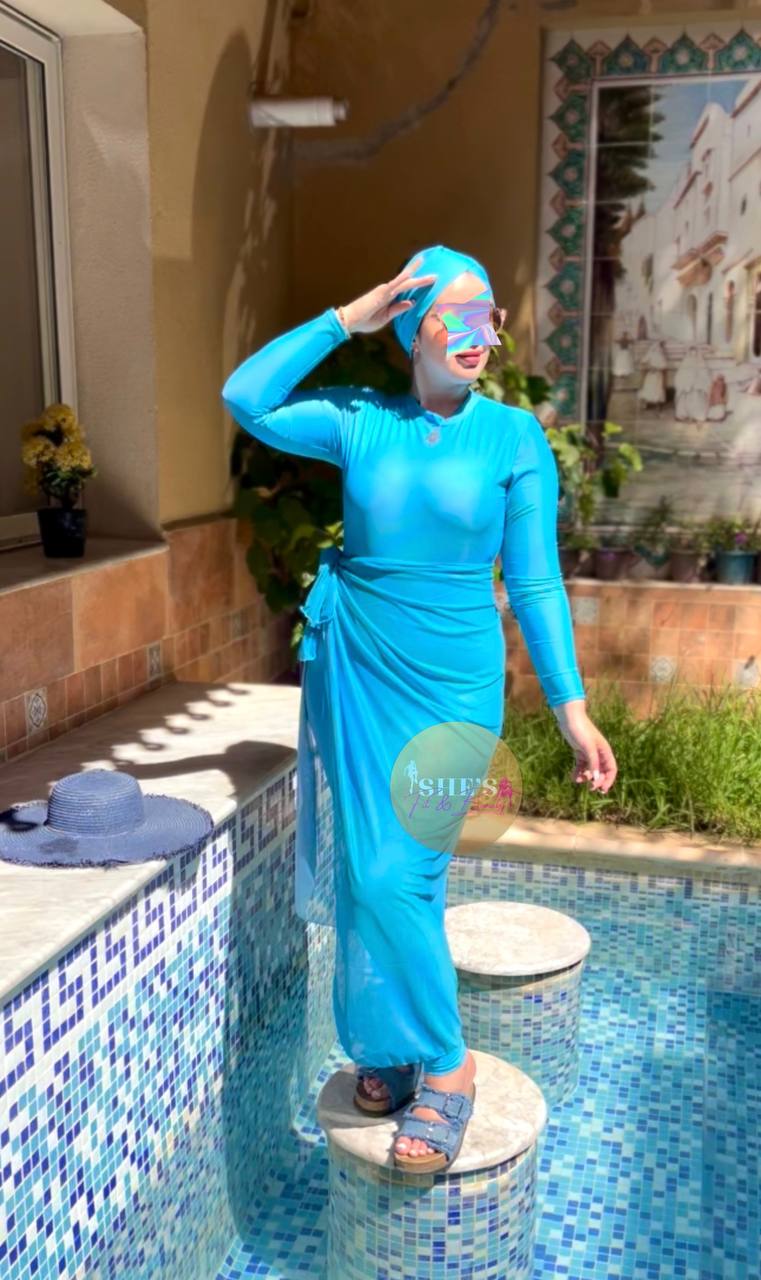 Burkini She bleu